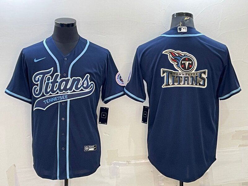 Men's Tennessee Titans Navy Jersey